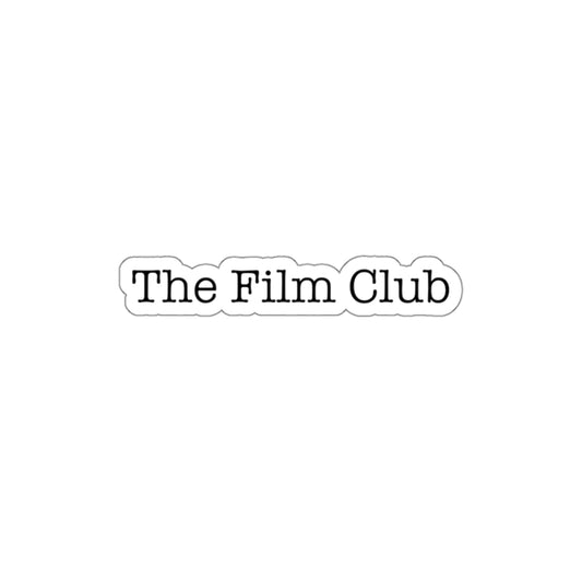 'The Film Club' sticker